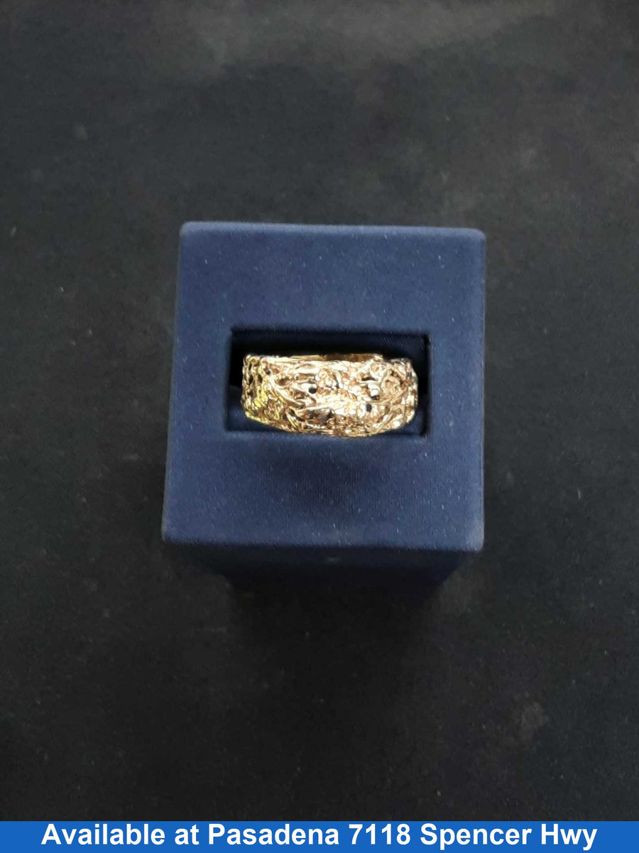 Men's Ring - Yellow Gold 14k (.585) 6.5 grams Size 20