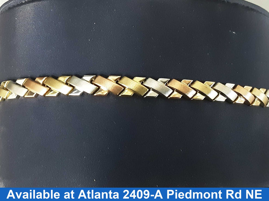 Bracelet - Yellow Gold 10k (.417) 6.4 grams 7 inch