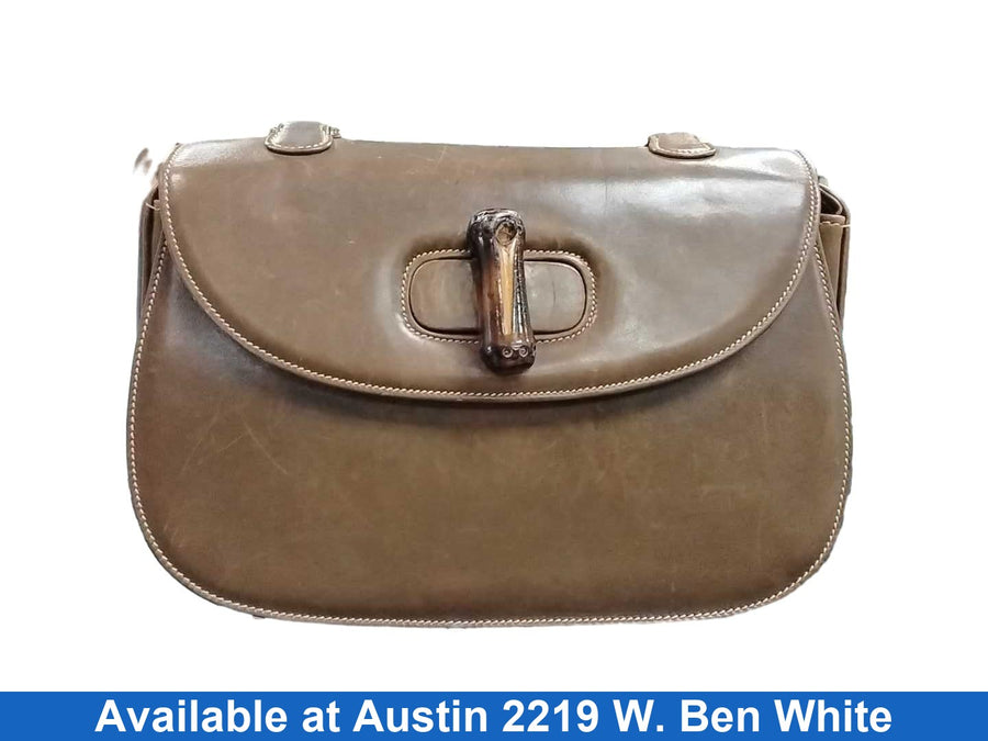 Gucci Bamboo 1947 Brown Purse / Handbag