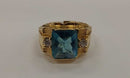 Women's Ring - Yellow Gold 14k (.585) 8 grams Size 7.5
