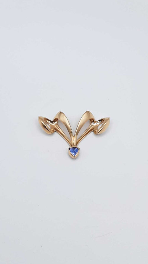 Diamond Pendant - Yellow Gold 14k (.585) 11.2 grams