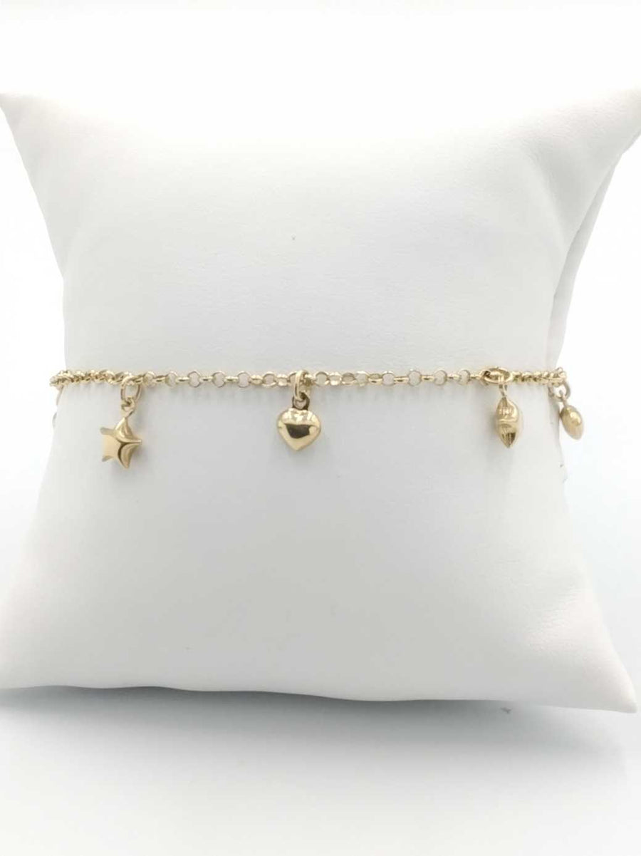 Bracelet - Yellow Gold 14k (.585) 6.1 grams 9 inch