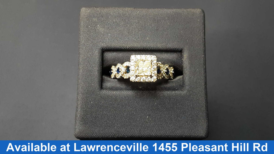 Women's Ring - White Gold 14k (.585) 4.5 grams Size 6