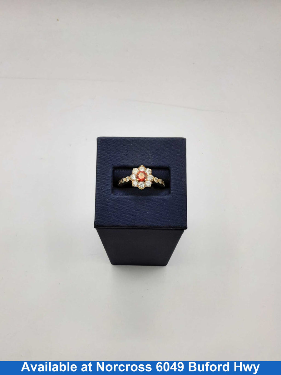 Women's Ring - Yellow Gold 14k (.585) 3.2 grams Size 20