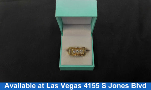 Men's Ring - Yellow Gold 10k (.417) 7.9 grams Size 8