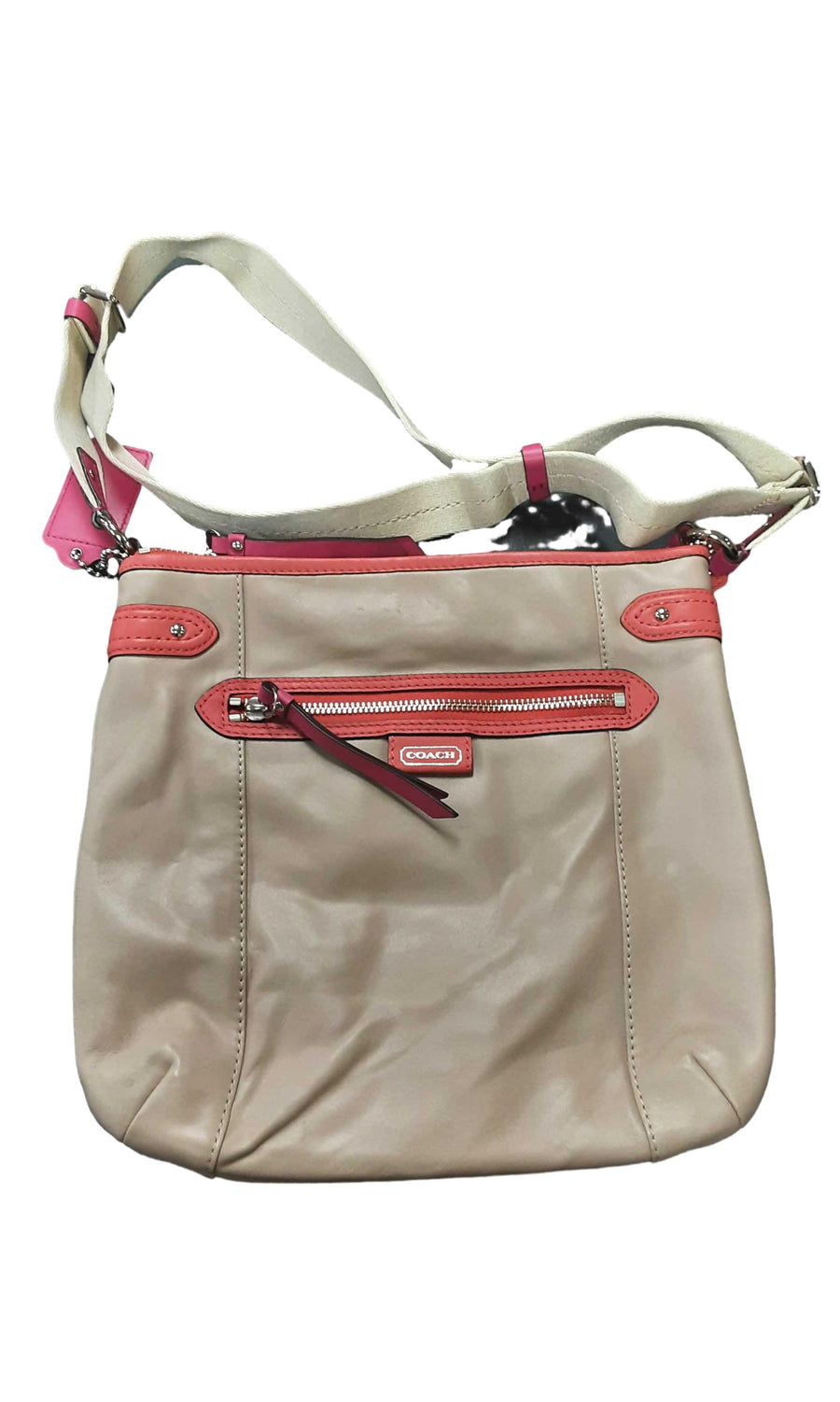 Coach F1380-f23943 Beige / Tan Purse / Handbag