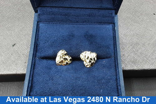 Gold Ball Earrings - Yellow Gold 10k (.417) 1 grams