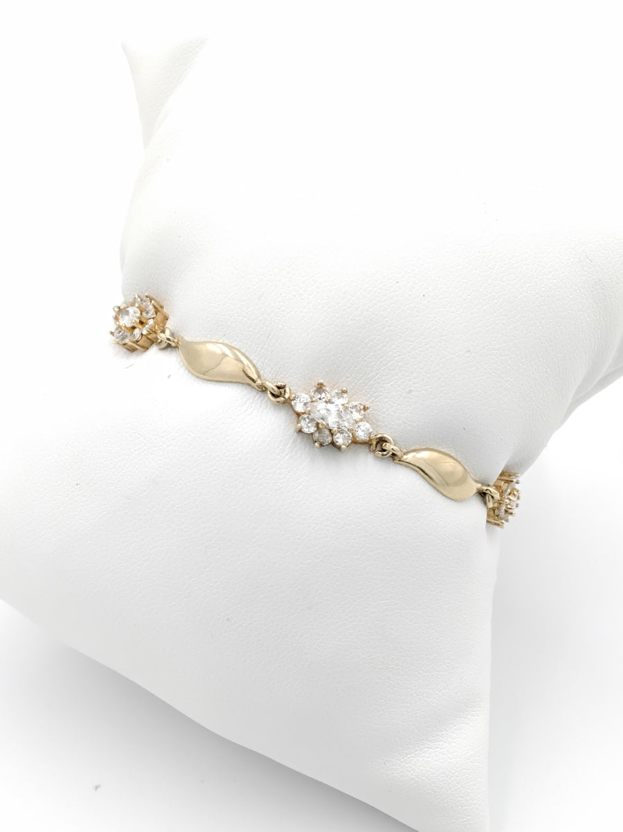 Link Bracelet - Yellow Gold 10k (.417) 6.9 grams 7 inch