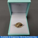 Women's Ring - Yellow Gold 10k (.417) 3.8 grams Size 6