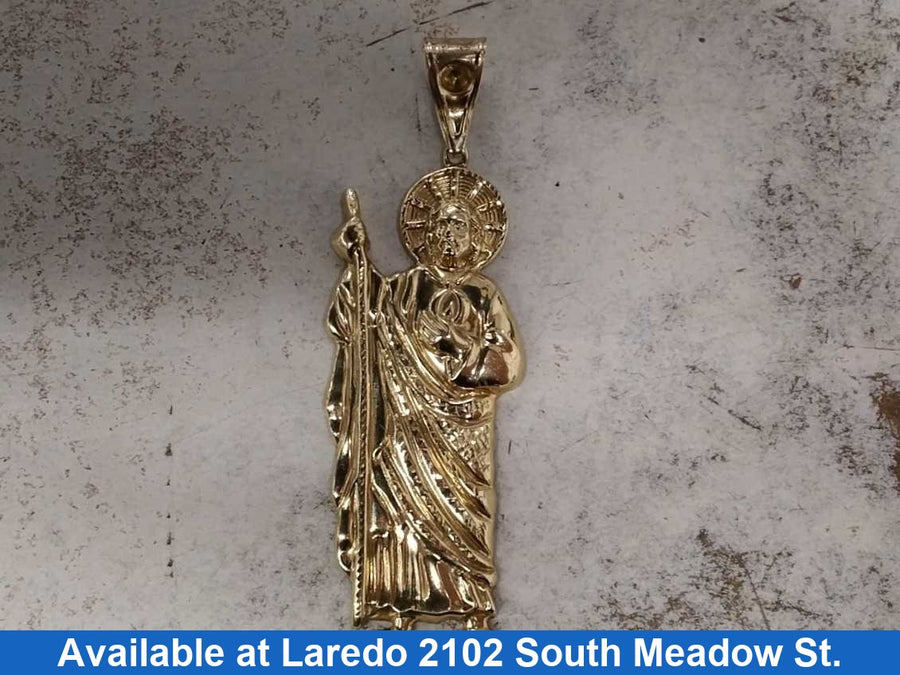Religious Pendant - Yellow Gold 10k (.417) 5.3 grams