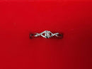 Women's Ring - White Gold 10k (.417) 1.9 grams Size 7.5