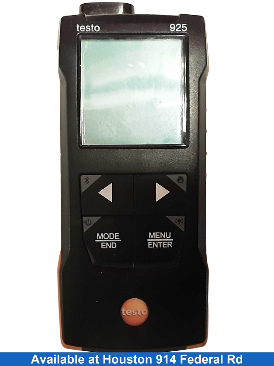 Testo 925 Black Temperature / Environmental Testing Equipment