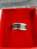 Men's Ring - Silver 8.4 Grams Size 8.5