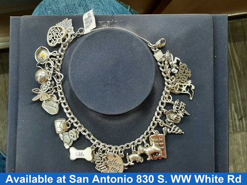 Bracelet - Silver 63.4 grams 8 inch