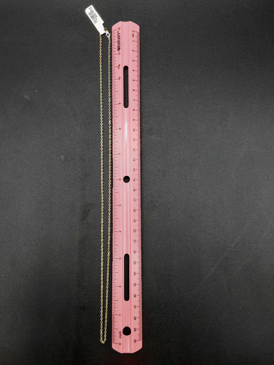 Rope Chain - Yellow Gold 14k (.585) 5.9 grams 24 inch
