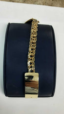 ID Bracelet - Yellow Gold 10k (.417) 39.2 grams 7 inch