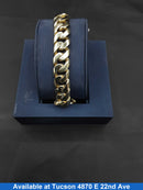 Cuban Link Bracelet - Yellow Gold 14k (.585) 64.8 grams 8 inch