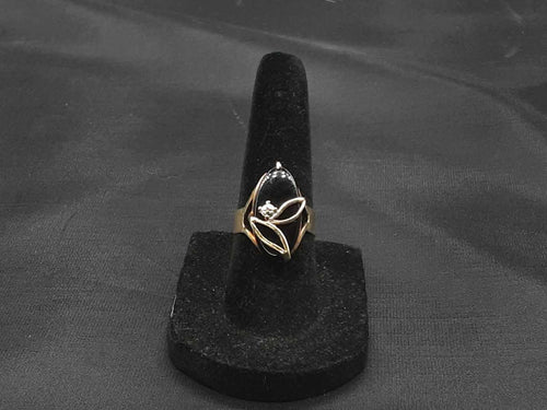 Women's Ring - Yellow Gold 14k (.585) 3.8 grams Size 6