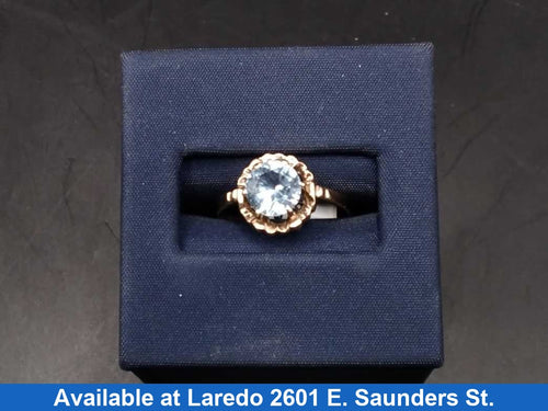Women's Ring - Yellow Gold 10k (.417) 1.5 grams Size 20