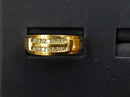 Fancy Wedding Band - Yellow Gold 14k (.585) 4.6 grams Size 11.5