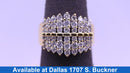 Women's Ring - Yellow Gold 14k (.585) 7.9 grams Size 8