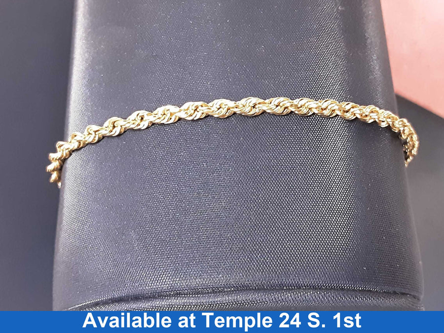 Bracelet - Yellow Gold 14k (.585) 4.5 grams 5 inch
