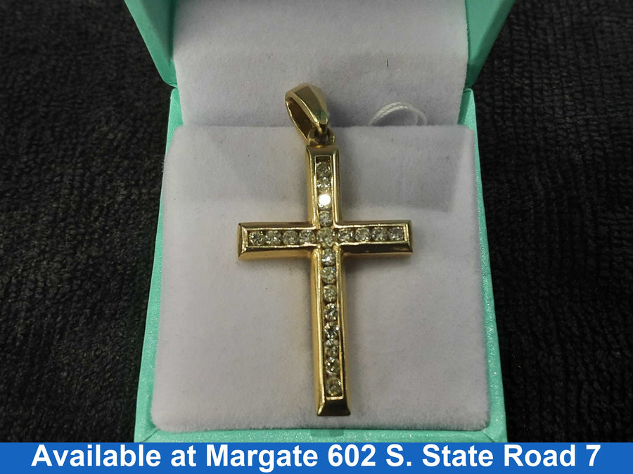 Religious Pendant - Yellow Gold 10k (.417) 7.3 grams