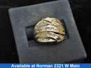 Women's Ring - Yellow Gold 14k (.585) 5.2 grams Size 20