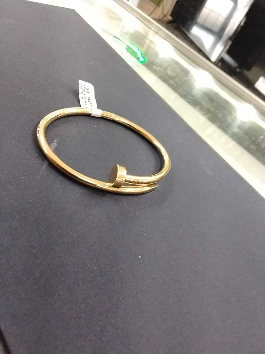 Bangle Bracelet - Yellow Gold 14k (.585) 33.4 grams 8 inch