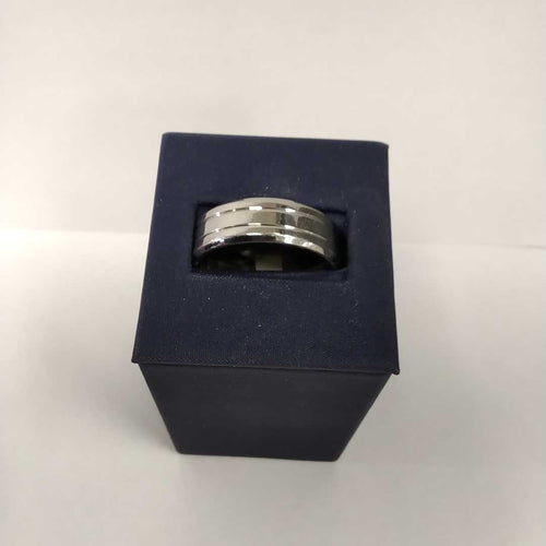 Ring - Wedding Band - White Gold 10k (.417) 7.8 grams Size 13