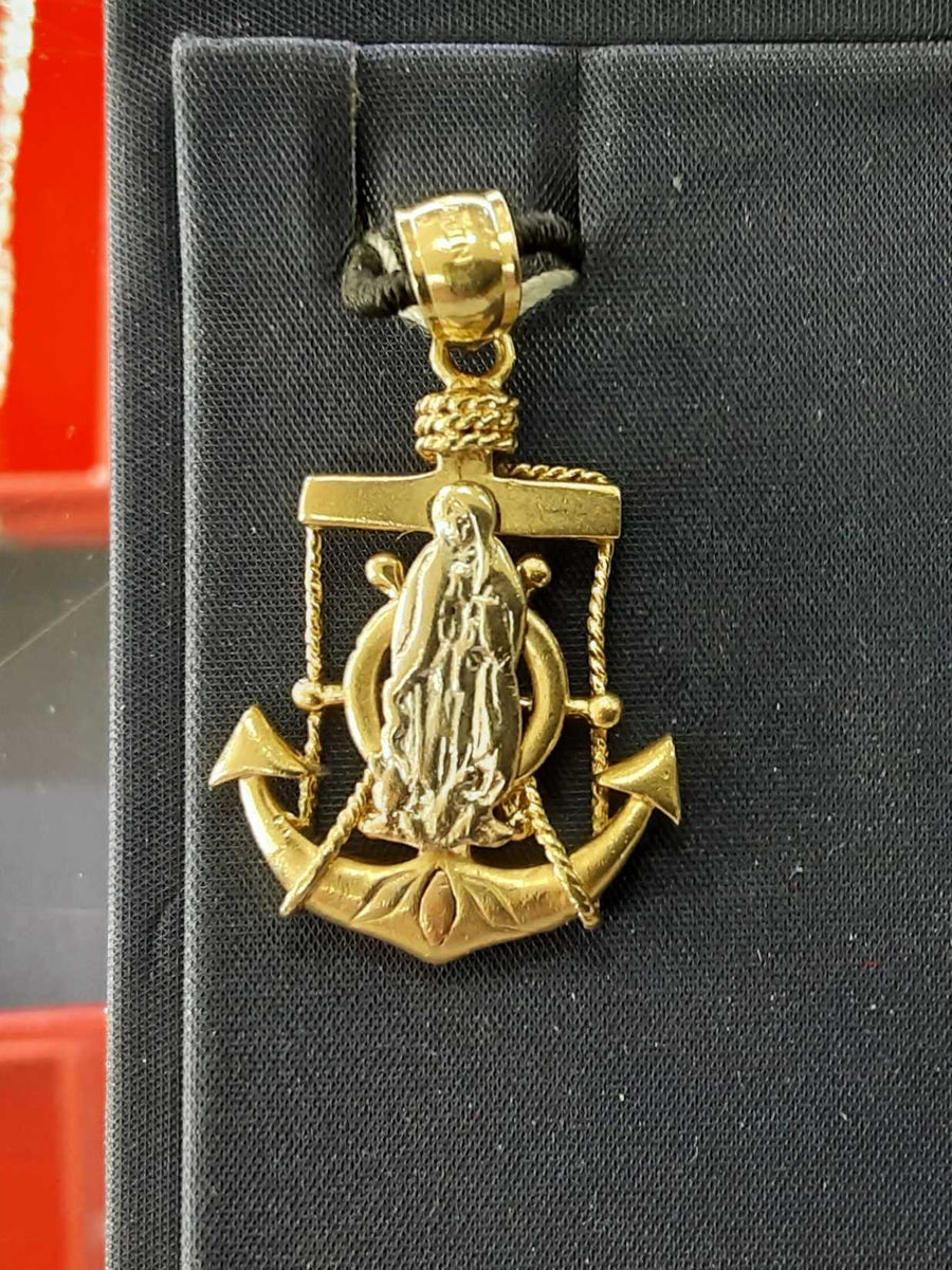 Religious Pendant - Yellow Gold 14k (.585) 4.1 grams