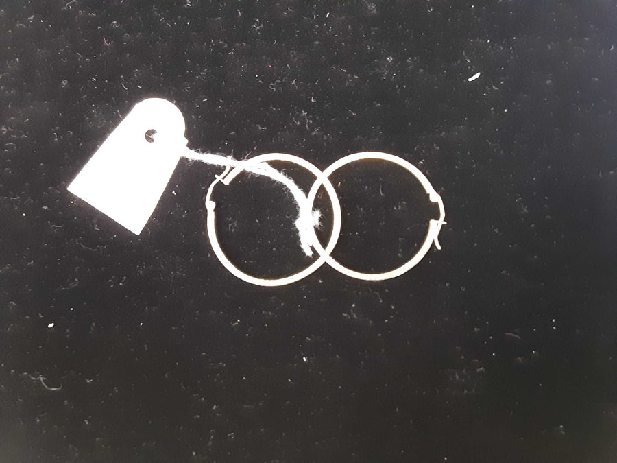 Hoop Earrings - Yellow Gold 14k (.585) 1.9 grams