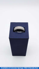Men's Ring - Silver 7.6 grams Size 7.5