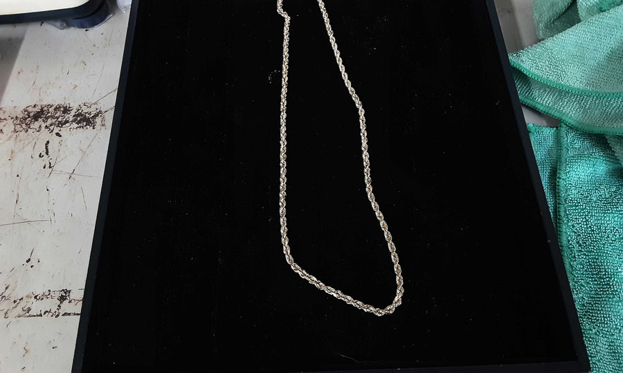 Rope Chain - Yellow Gold 10k (.417) 24.4 grams 22 inch