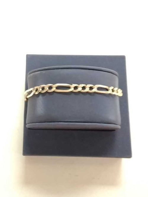 Figaro Bracelet - Yellow Gold 10k (.417) 4.2 grams 8 inch