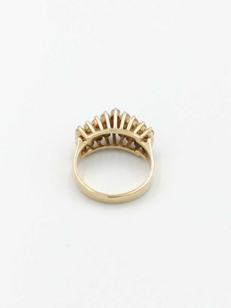 Women's Ring - Yellow Gold 14k (.585) 5.4 grams Size 7