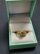 Ring - Engagement Set - Yellow Gold 14k (.585) 6.1 grams Size 6