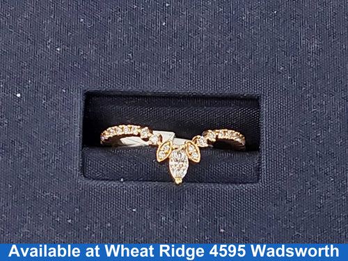 Women's Ring - Rose Gold 18k (.750) 2.1 grams Size 7