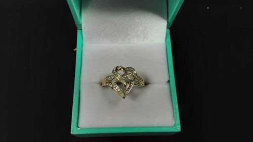Women's Ring - Yellow Gold 10k (.417) 2.5 grams Size 6