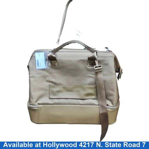 Swiss Beige / Tan Backpack / Briefcase / Bag