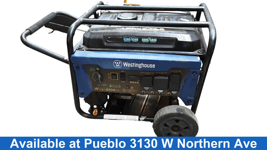 Westinghouse Wgen5300dfv Black Generator