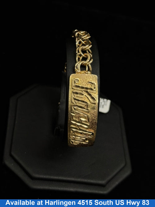 ID Bracelet - Yellow Gold 10k (.417) 22.2 grams 7 inch