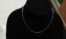 Bead Chain - White Gold 18k (.750) 6.1 grams 16 inch