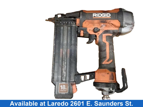 Ridgid R213bnf3 Orange Pneumatic Brad Nailer