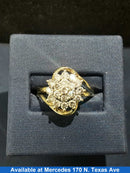 Women's Ring - Yellow Gold 10k (.417) 3.2 grams Size 7.5