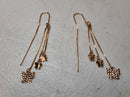 Jacket Earrings - Yellow Gold 10k (.417) 2.3 grams