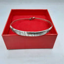 Bangle Bracelet - Silver 15.5 grams 6 inch