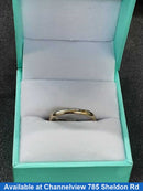 Ring - Wedding Band - Yellow Gold 14k (.585) 1.4 grams Size 7