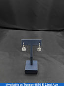 Earrings - White Gold 14k (.585) 5.6 grams