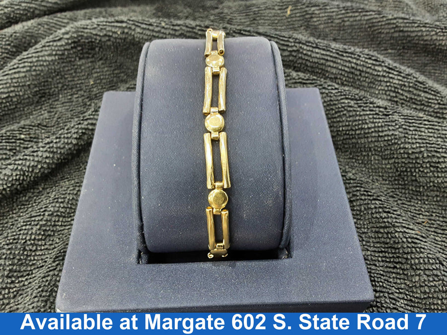Bracelet - Yellow Gold 14k (.585) 12.7 grams 8 inch